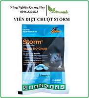 Gói diệt chuột STORM 20 viên, bả diệt chuột sinh học an toàn, cực nhạy
